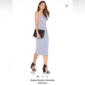 New with Tag Monrow Jersey Dress